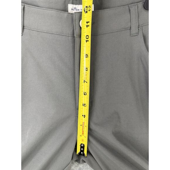 Peter Millar Crown Sport 5 Pocket EB66 Performance Pants Iron Gray 38x32 $160 - Picture 15 of 16
